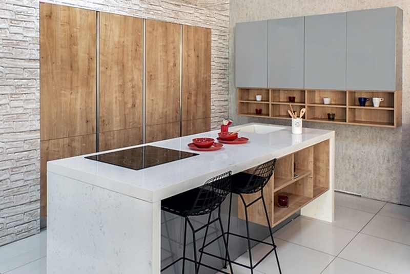 Belenco Juliet White Mutfak Tezgahı Modelleri