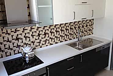 Akrilik Mutfak Tezgahı Modelleri