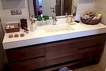 Akrilik Mutfak Tezgahı Modelleri