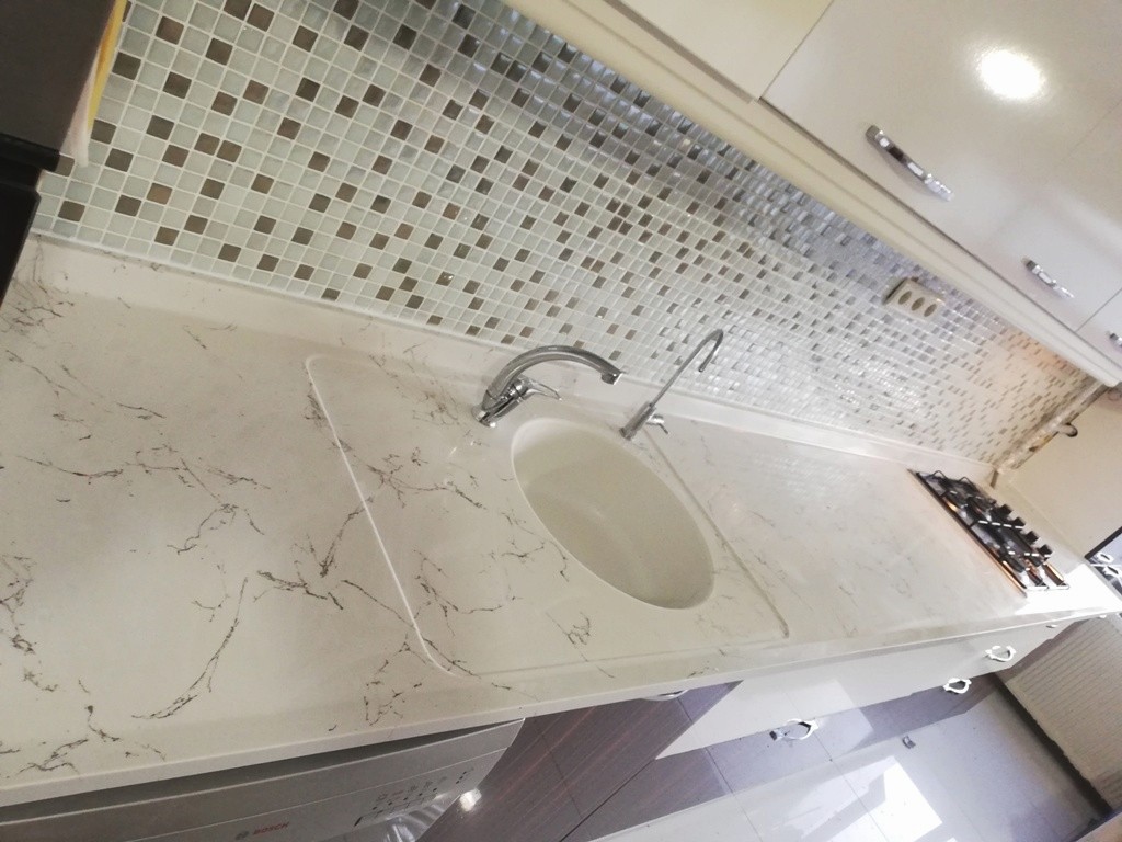 mermer desenli mermerit dokum tezgah